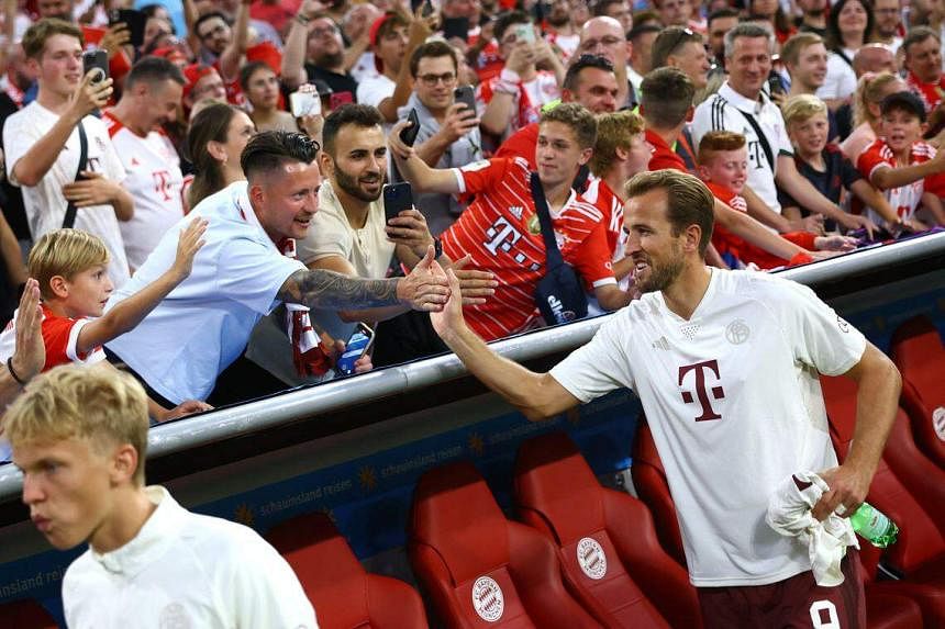 O primeiro golo de Harry Kane sobre o FC Bayern München terminou em derrota